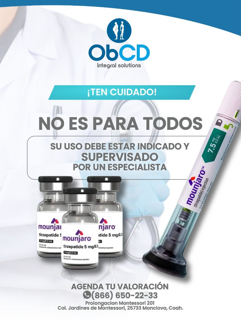 Mounjaro uso supervisado médico