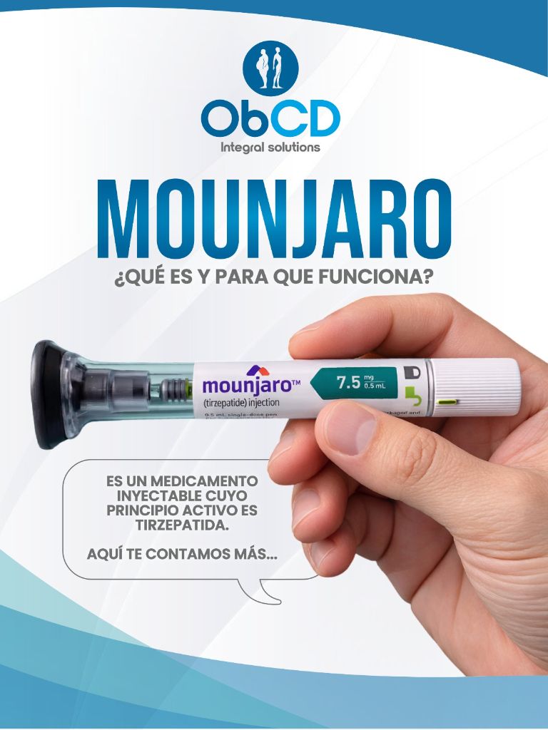 Mounjaro GLP-1 tirzepatida tratamiento obesidad Monclova Coahuila